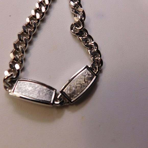 Vintage Speidel USA Silver Tone ID Bracelet 1970's - Picture 4 of 10